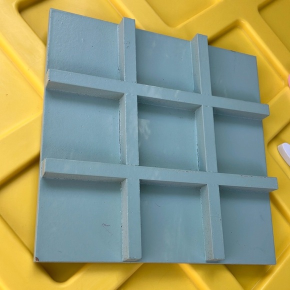 Wooden Tic-Tac-Toe Game with Bunny and Egg Pieces - Picture 9 of 10